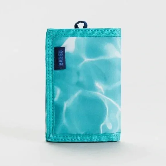 NWT Baggu Puffy Fanny Pack & Wallet in Pool - Picture 3 of 4